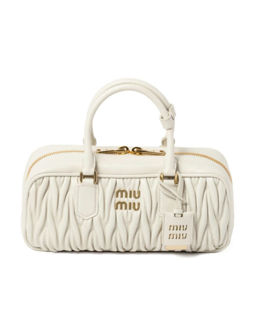 Miumiu Arcadie Matelasse Nappa Leather Bag